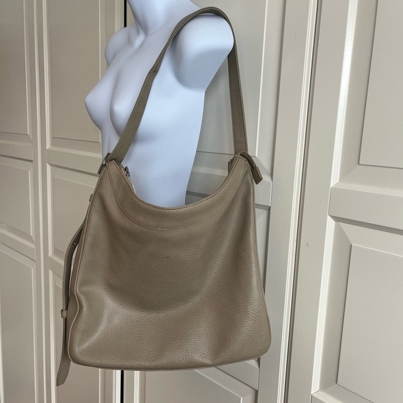 Matt & Nat Taupe Glance Dwell   Hobo Shoulder Bag/Crossbody Adjustable Straps - Picture 4 of 17